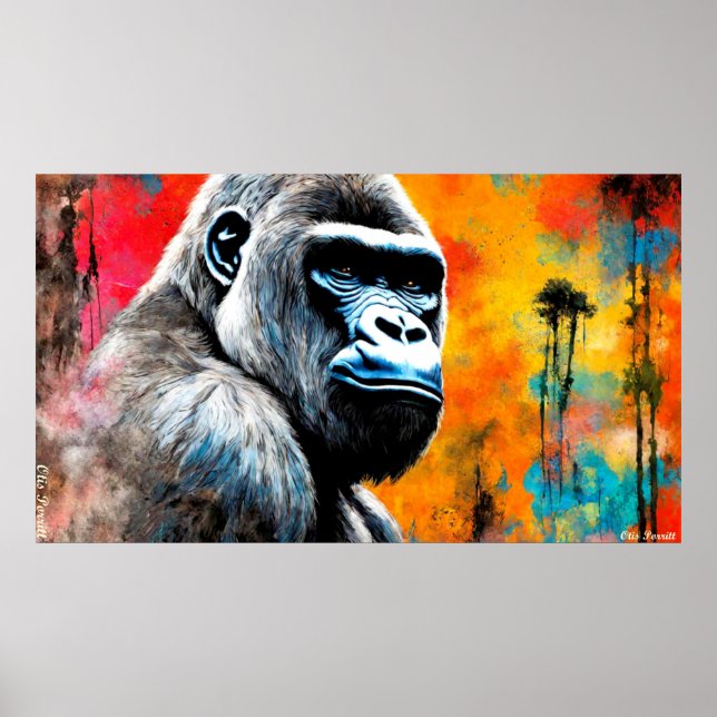 PÓSTER GORILLA 2 (Frente)