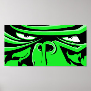 Póster Gorilla Eyez