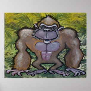 Póster Gorilla Poster