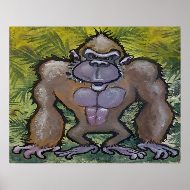 Póster Gorilla Poster (Frente)