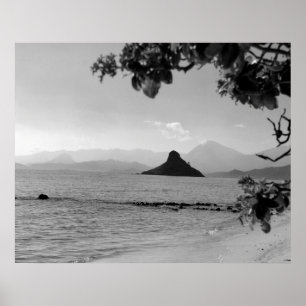 Póster Gorra de Chinamans _bw