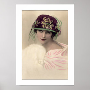 Póster gorra de deco y capa robada