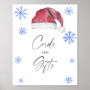 Póster Gorra de Santa - TARJETAS Y REGALOS