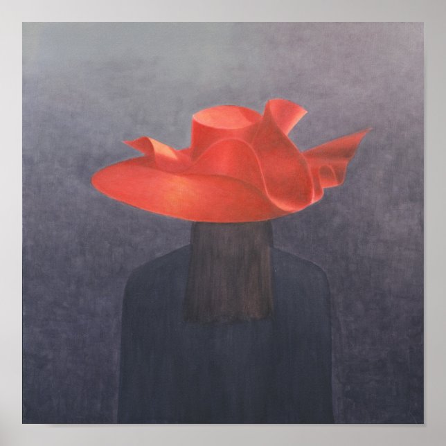 Póster Gorra Rojo 2004 (Frente)