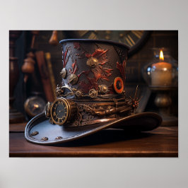 Póster Gorra Steampunk
