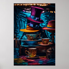 Póster Gorras de Mad Hatter