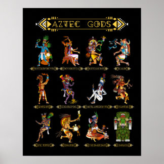Póster Gos aztecos