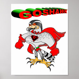 Póster Goshawk Personalizado