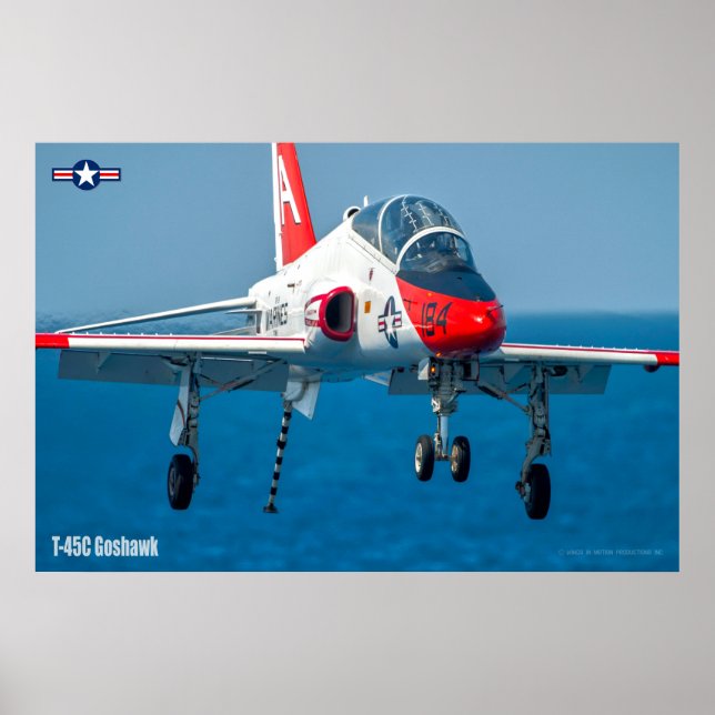 PÓSTER GOSHAWK T-45C (Frente)