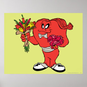 Póster Gossamer con rosas