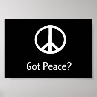 Póster got peace?