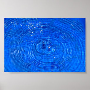 Póster Gota de agua