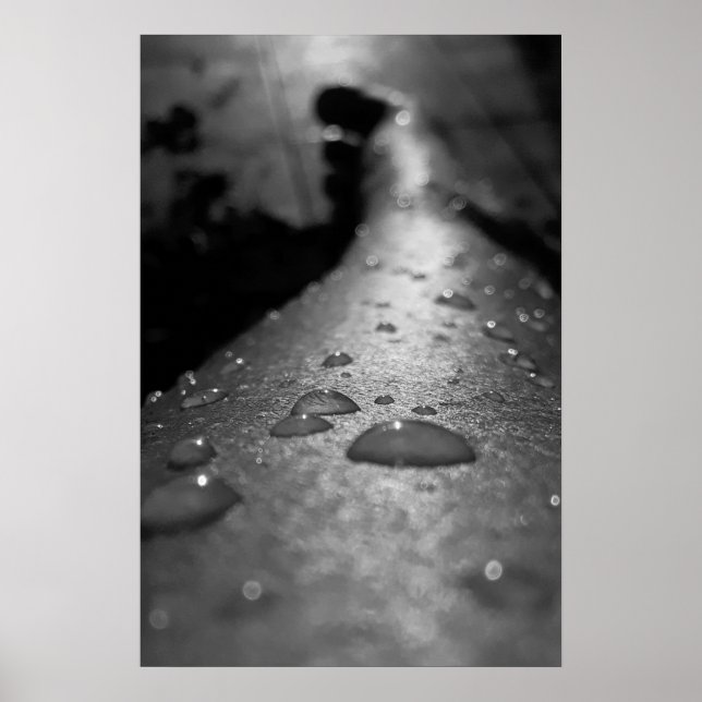 Póster Gotas (Frente)