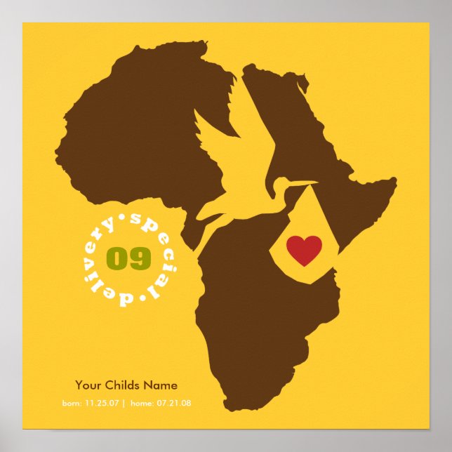 Póster Gotcha Day - Commemorative Poem (Frente)