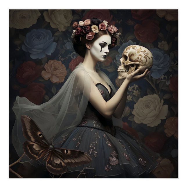 Póster gothic aesthetic (Anverso)