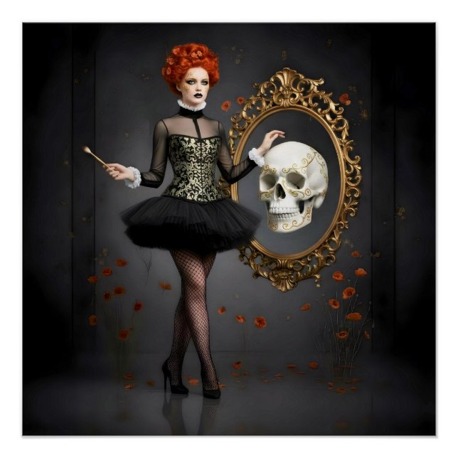 Póster gothic aesthetic (Anverso)