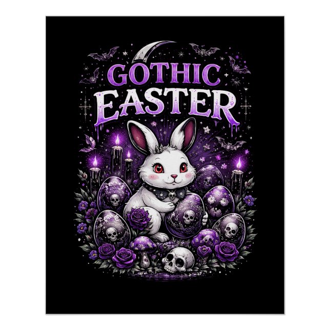 Póster Gothic Easter (Anverso)