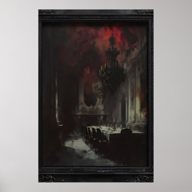 Póster Gothic Horror Art for Dark Souls, Victorian Goth (Frente)