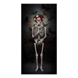 Póster Gothic Rose Queen – Dark Romantic Art