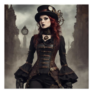 Póster Gothic Steampunk
