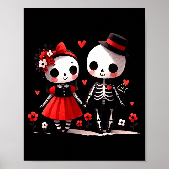 Póster Gothic Valentine  (Frente)
