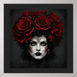 Póster Gothic Woman