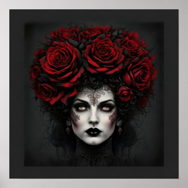 Póster Gothic Woman (Frente)