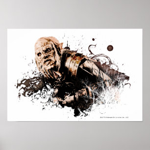 Póster Gothmog Orc Vector Collage