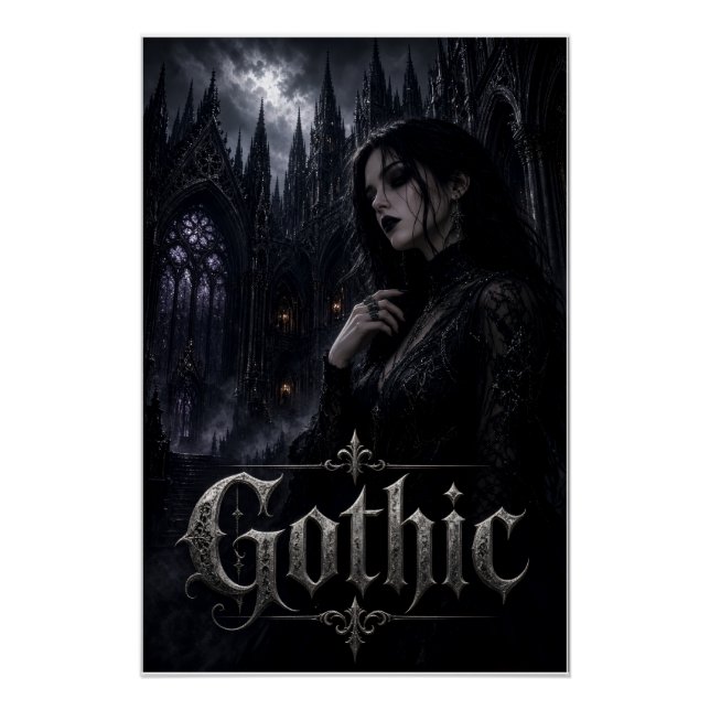 Póster Gótico  (Anverso)