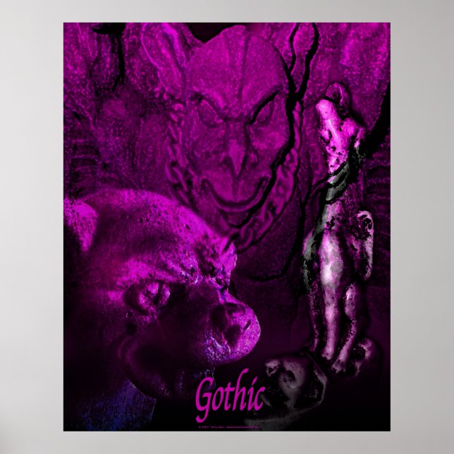 Póster Gótico (Frente)