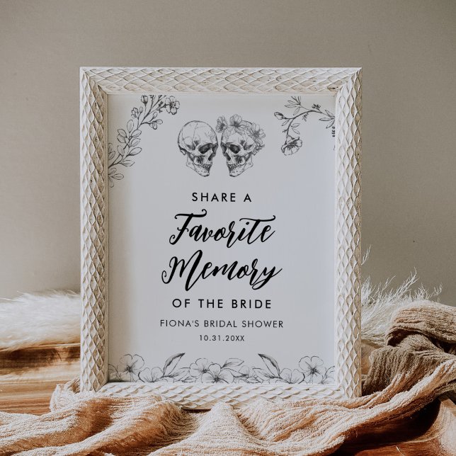 Póster Gótico comparte Rótulo favorito de duchas de novia (Subido por el creador)