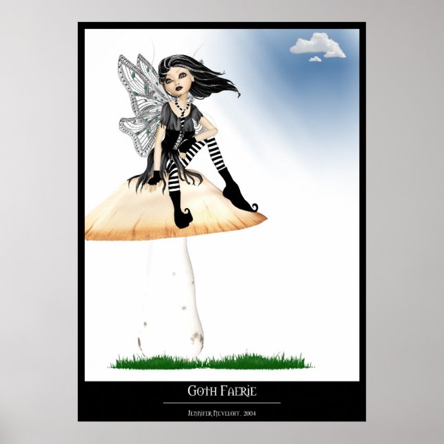 Póster Gótico Faerie (Frente)