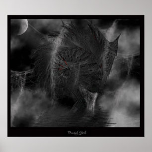 Póster Gótico fractal