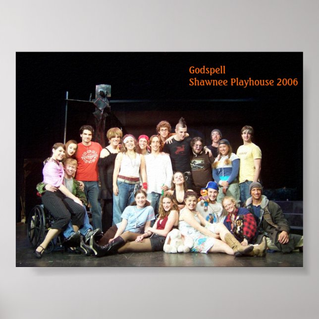 Póster Goto Shawnee Playshouse 2006 Cast (Frente)