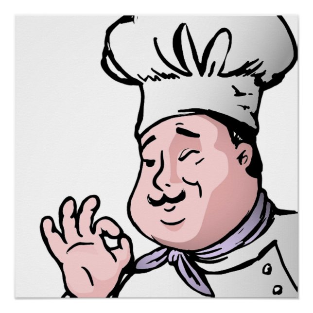 PÓSTER GOURMET CHEF (Anverso)