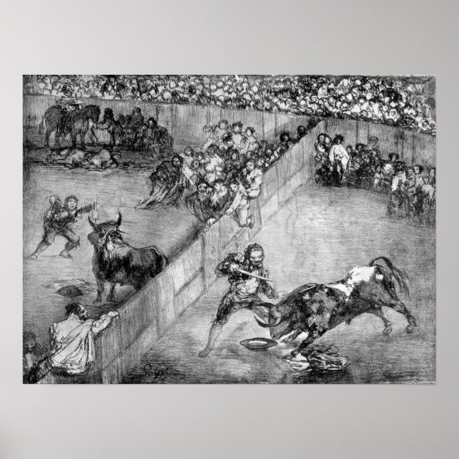 Póster Goya - Arena dividida 1825 (Frente)