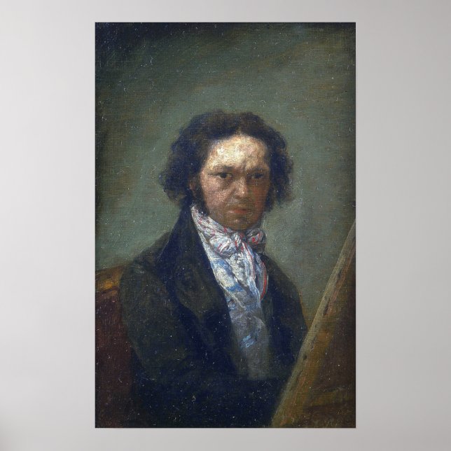Póster Goya - autorretrato 1795 (Frente)
