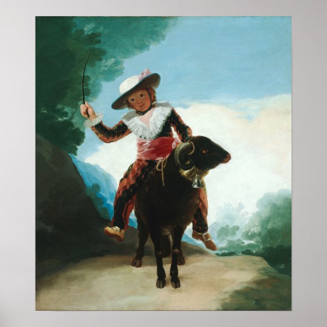 Póster Goya - Boy On Ram (Frente)