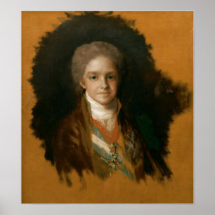 Póster Goya - Carlos María Borbón Infante 1800