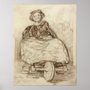 Póster Goya - Carruaje Cubierto Barato