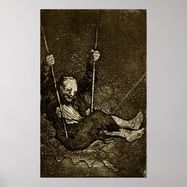 Póster Goya - El viejo swing de 1820 (Frente)
