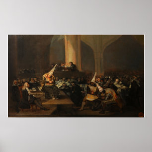 Póster Goya - Escena De Inquisición 1819