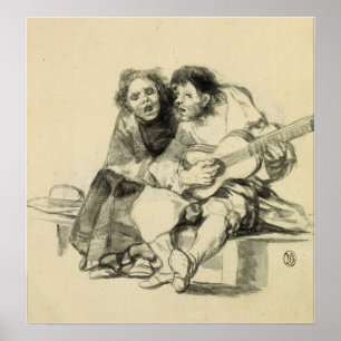 Póster Goya - Están muy en armonía