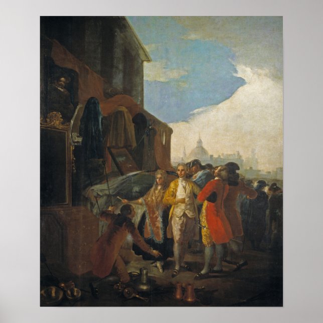 Póster Goya - Feria En Madrid 1778 (Frente)