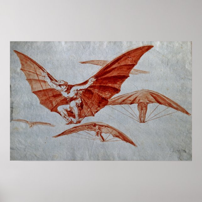 Póster Goya - Formas De Volar (Frente)