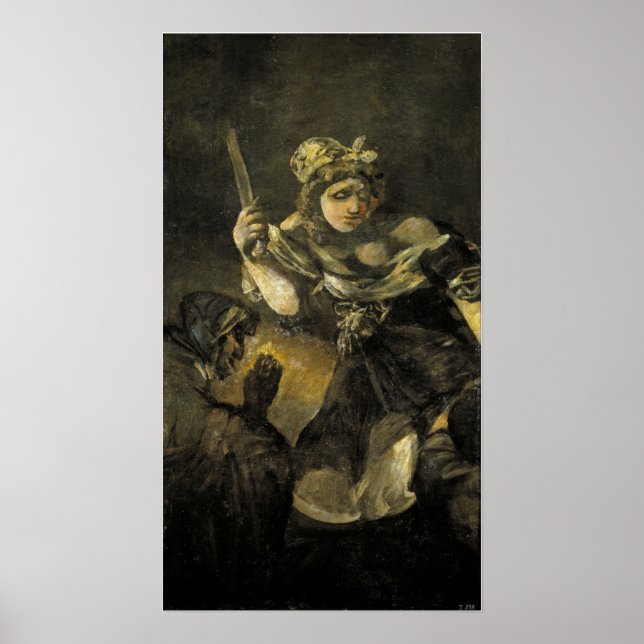 Póster Goya - Judith y Holofernes 1821 (Frente)