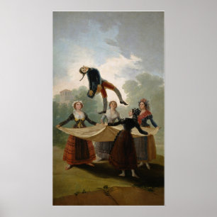 Póster Goya - Juego con Mannequín 1791