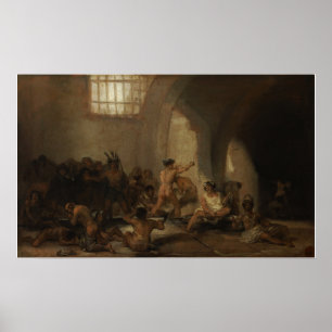 Póster Goya - Mad House 1812