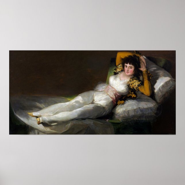 Póster Goya - Maja vestida 1800 (Frente)