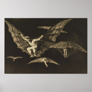 Póster Goya - Manera de Volar 1823